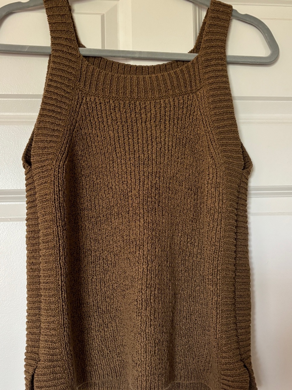 J. Crew Brown Knit Tank Sweater Vest - Picture 1 of 2